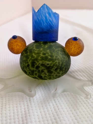 Borowski art glass - borowski, frog