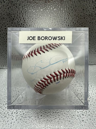Joe borowski autographed - joe,