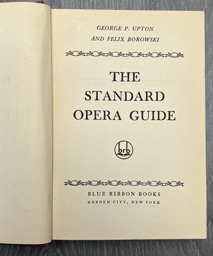 Vtg the standard - standard, opera