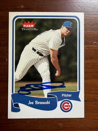 Signed 2004 fleer tradition - signed,